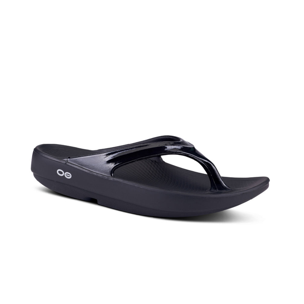 Oofos Women's OOlala Black Sandal (OF1400)
