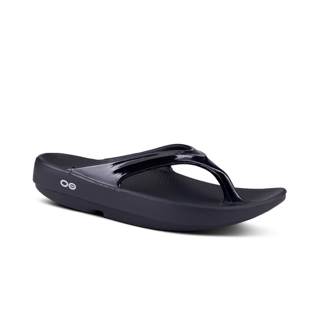 Oofos Women's OOlala Black Sandal (OF1400)