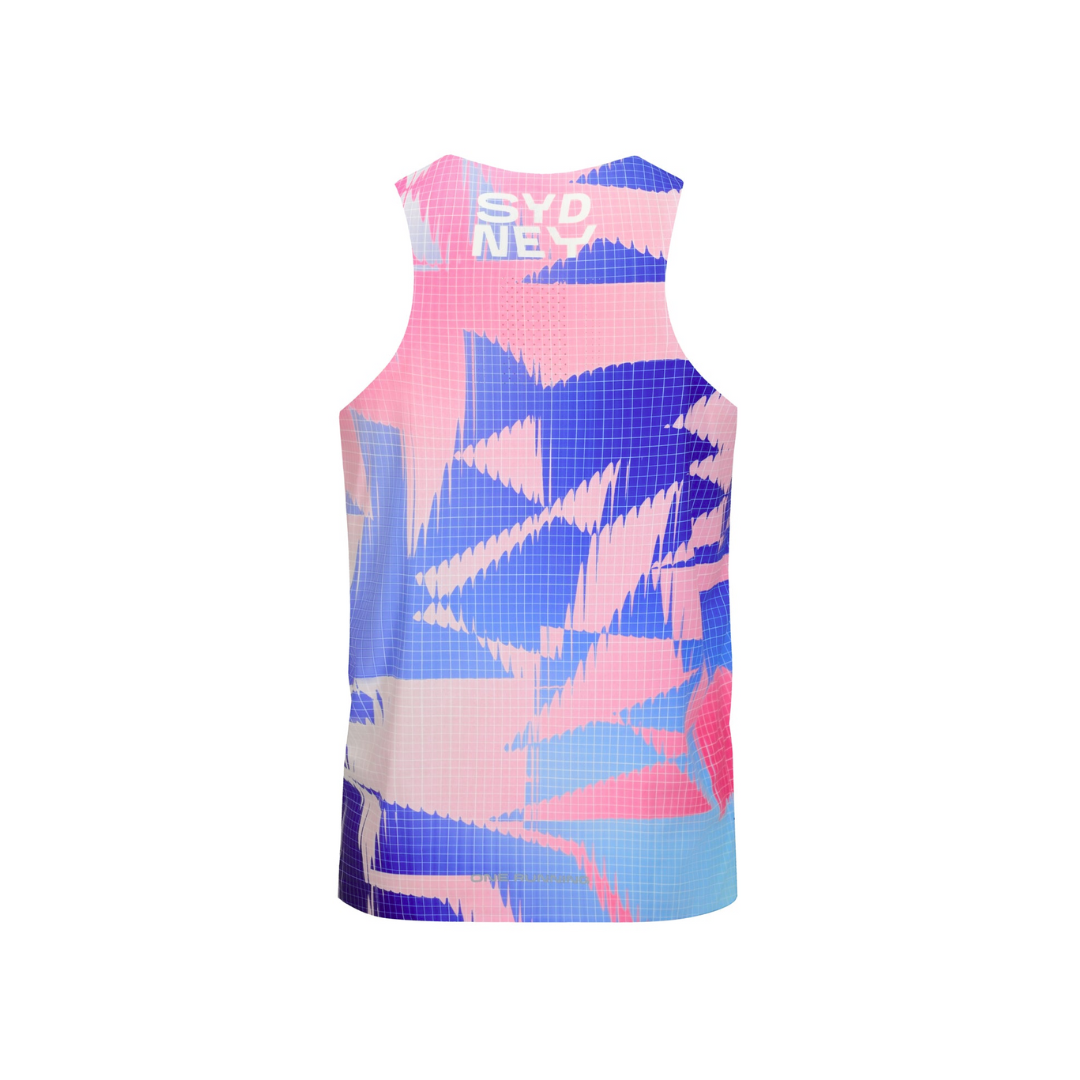 One Running Men's Victory Speed Tech Singlet Limited Release (Sydney Marathon 2025)