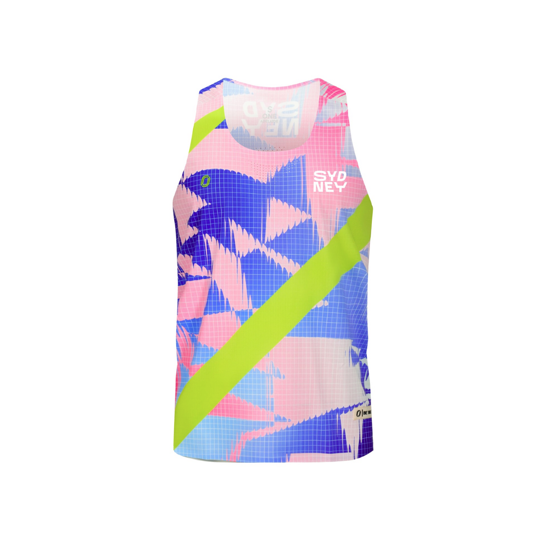 One Running Men's Victory Speed Tech Singlet Limited Release (Sydney Marathon 2025)