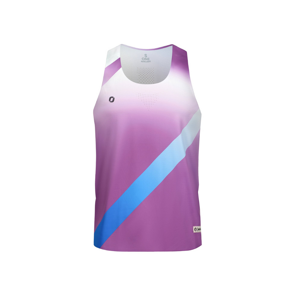 One Running Men's Victory Speed Tech Singlet (Ignition)