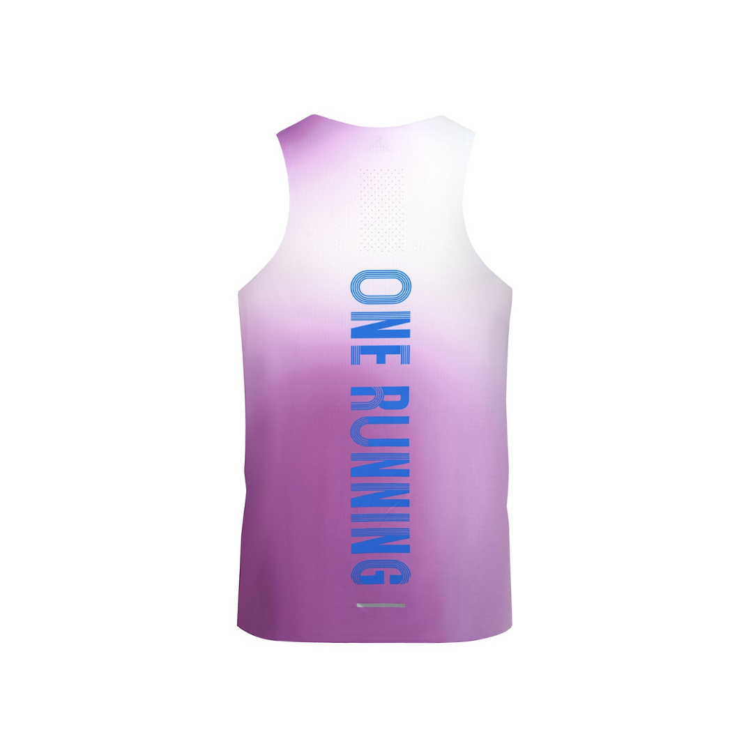 One Running Men's Victory Speed Tech Singlet (Ignition)
