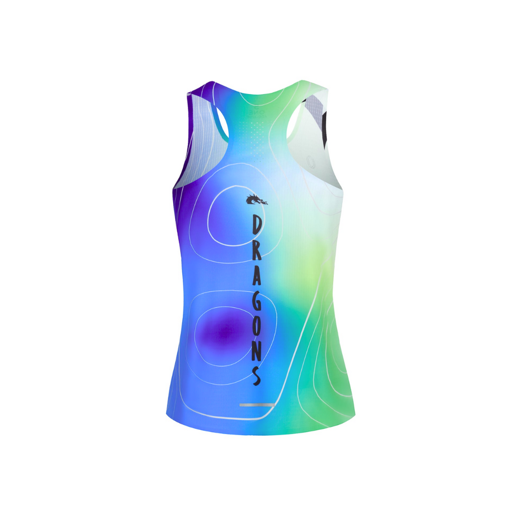 One Running Women's Victory Speed Tech Singlet Dragons