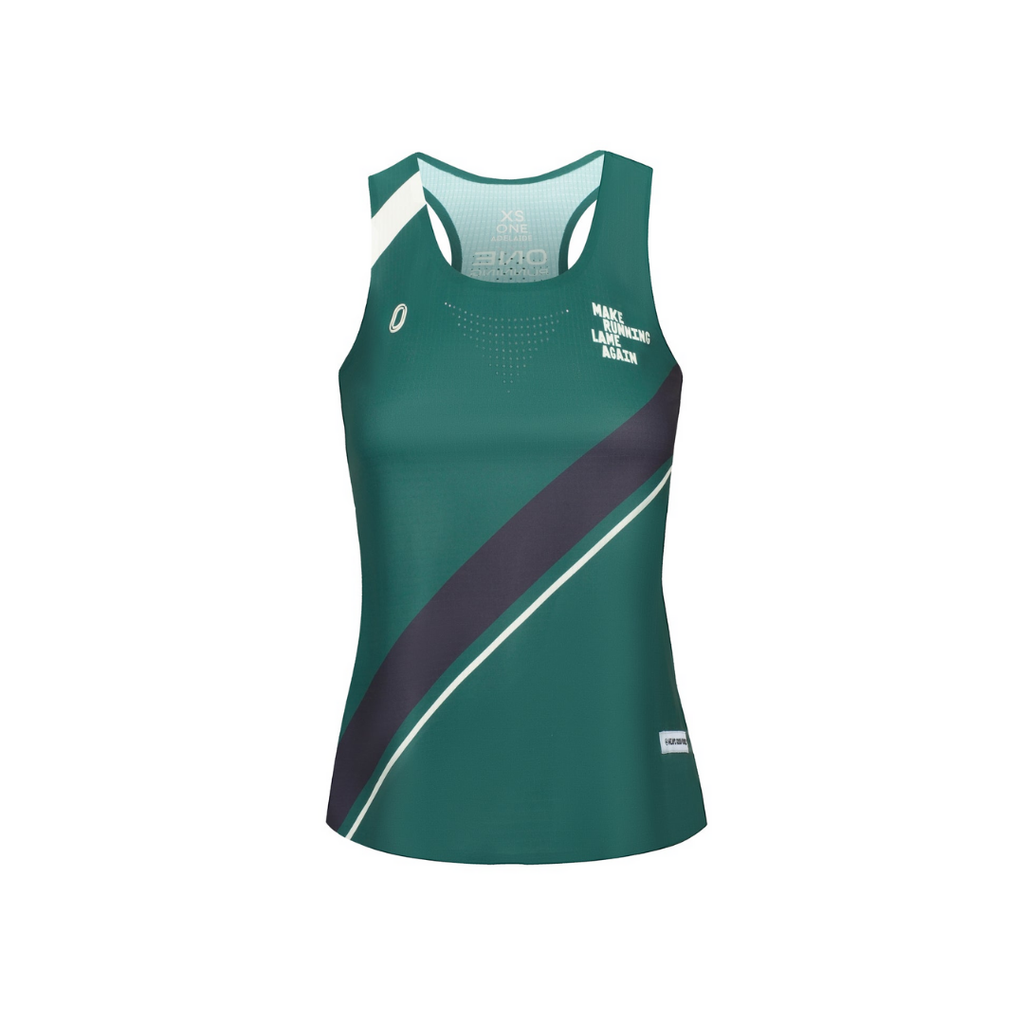 One Running Women's Victory Speed Tech Singlet (Heaps Good Runners)