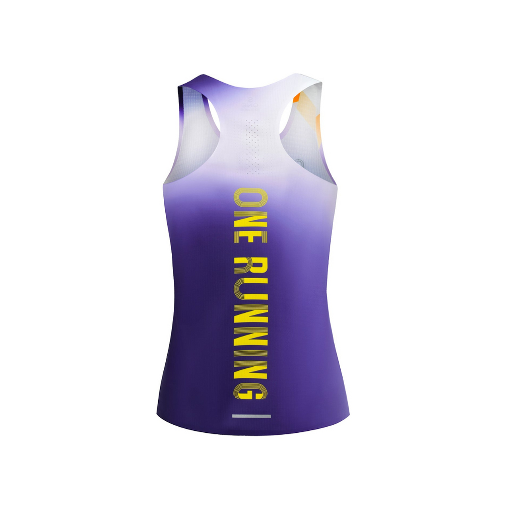 One Running Women's Victory Speed Tech Singlet (Obsidian)