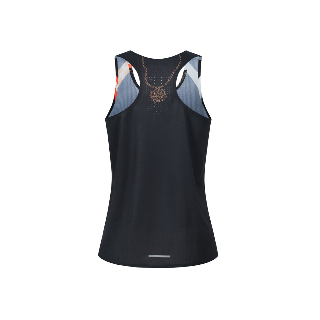 One Running Women's Victory Speed Tech Singlet OR X Uppervoid - 24k