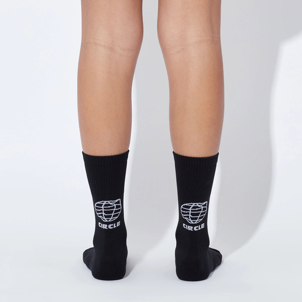 CIRCLE Speedy High Planet running socks