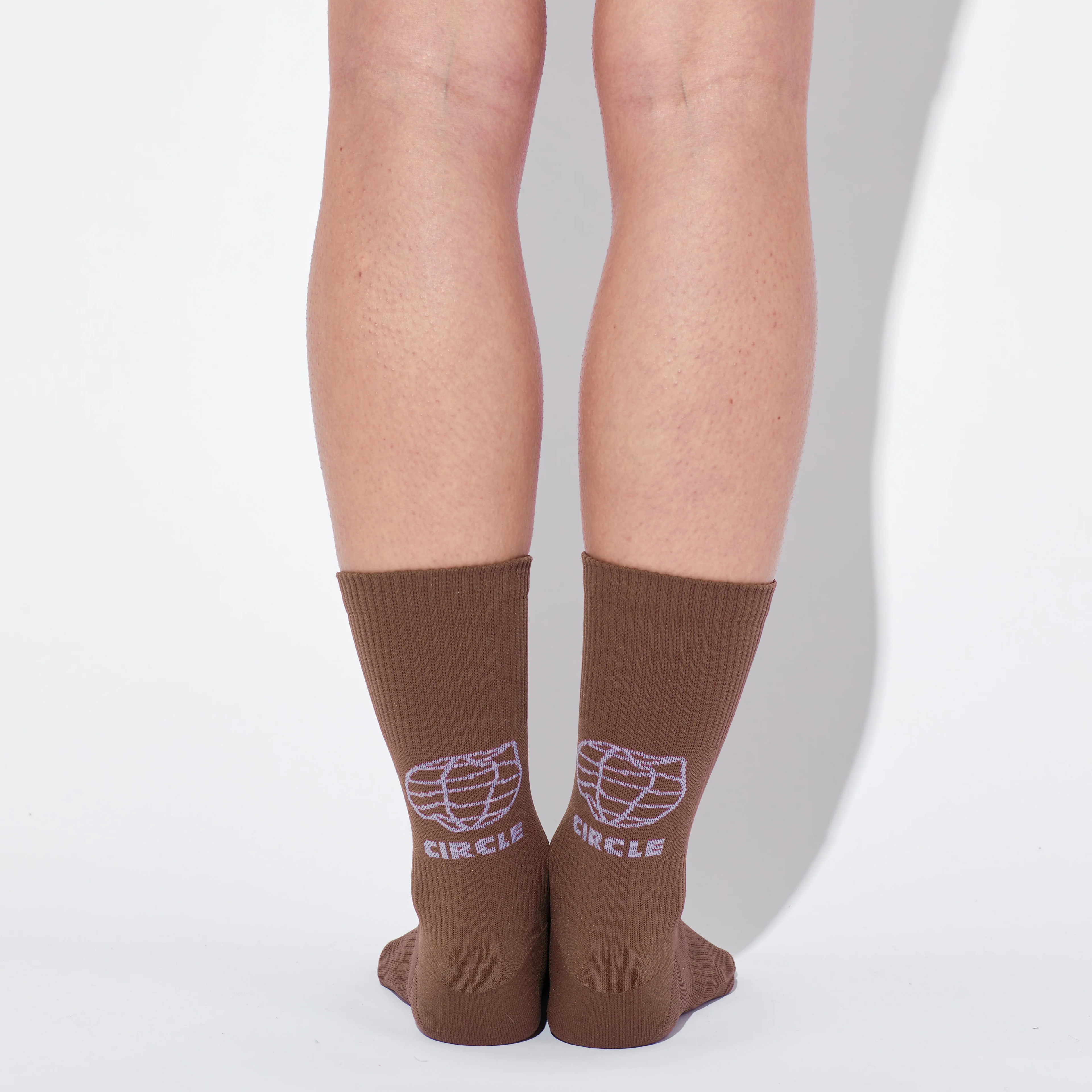 CIRCLE Speedy High Planet running socks