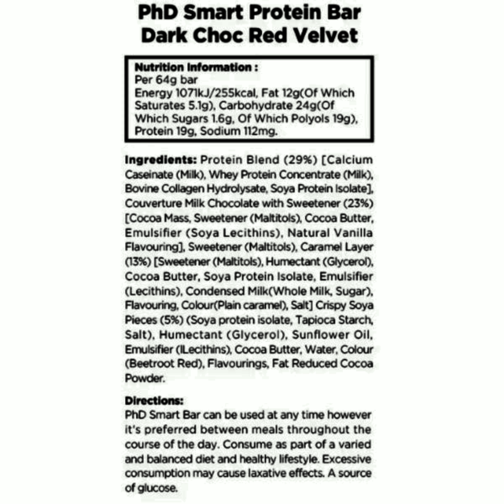 PhD Smart Bar 64g