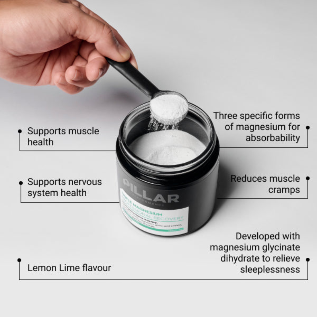 Pillar Triple Magnesium Professional Recovery Powder (JAR)