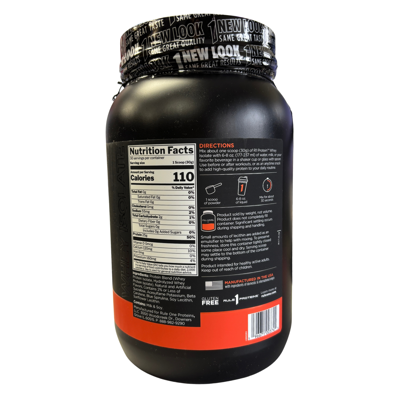 R1 Protein Whey Isolate (30 Servings)