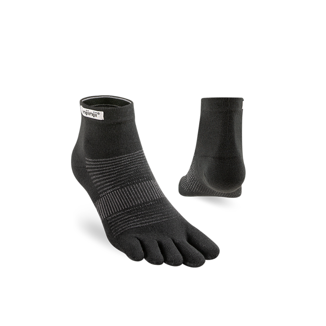 Injinji Unisex's Run Original Weight Mini-Crew Socks (282130)