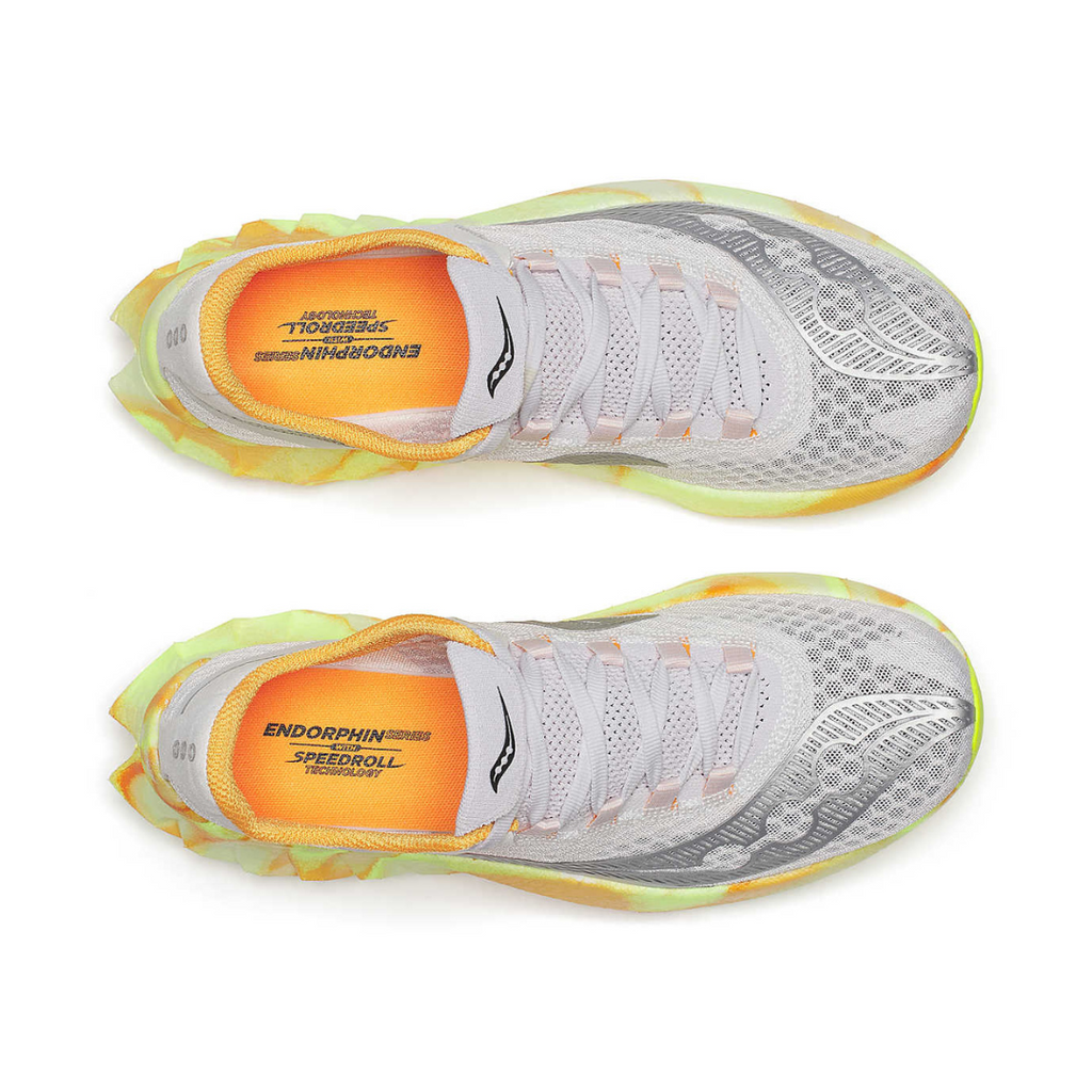 Saucony Women's Endorphin Pro 4 Road Running Shoes (Fog/ Peel)