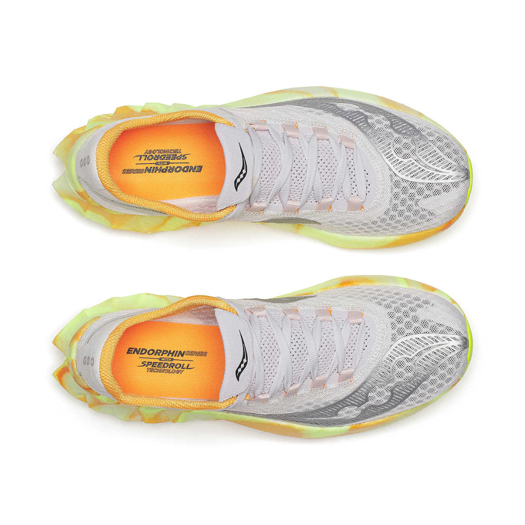 Saucony Women's Endorphin Pro 4 Road Running Shoes (Fog/ Peel)
