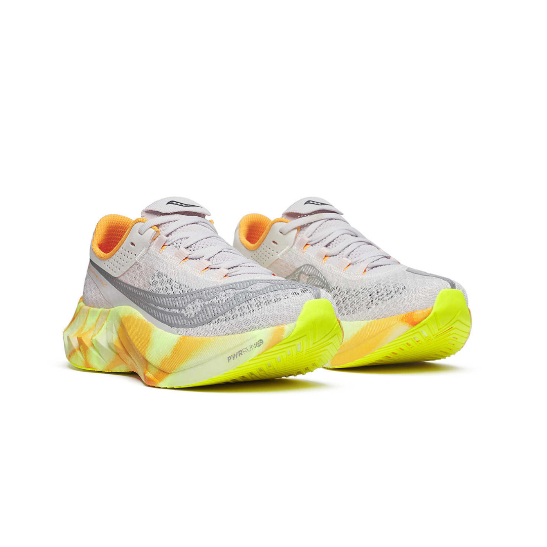 Saucony Women's Endorphin Pro 4 Road Running Shoes (Fog/ Peel)