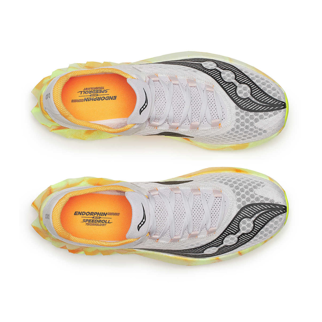 Saucony Men's Endorphin Pro 4 Road Running Shoes (Fog/ Peel)