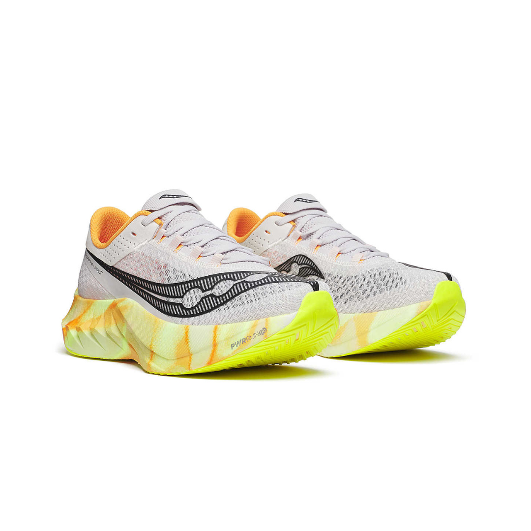 Saucony Men's Endorphin Pro 4 Road Running Shoes (Fog/ Peel)