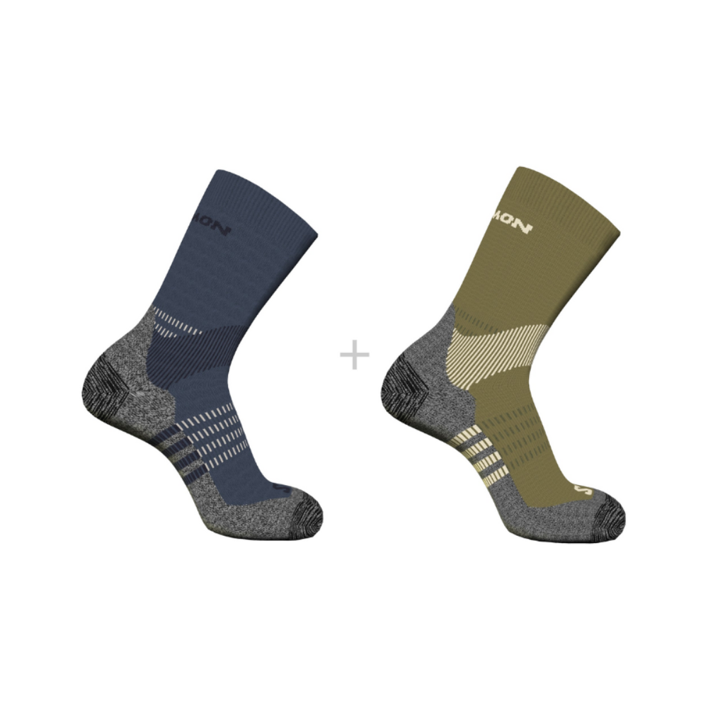 Salomon Unisex's X Ultra Access Crew 2-Pack Socks (LC2372000)