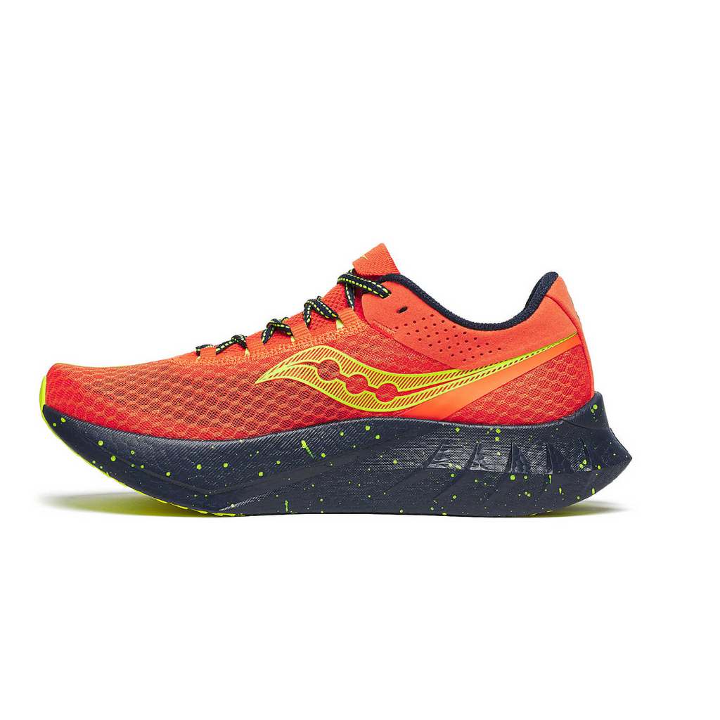 Saucony Men's Endorphin Pro 4 Road Running Shoes (Pepper/ Navy)