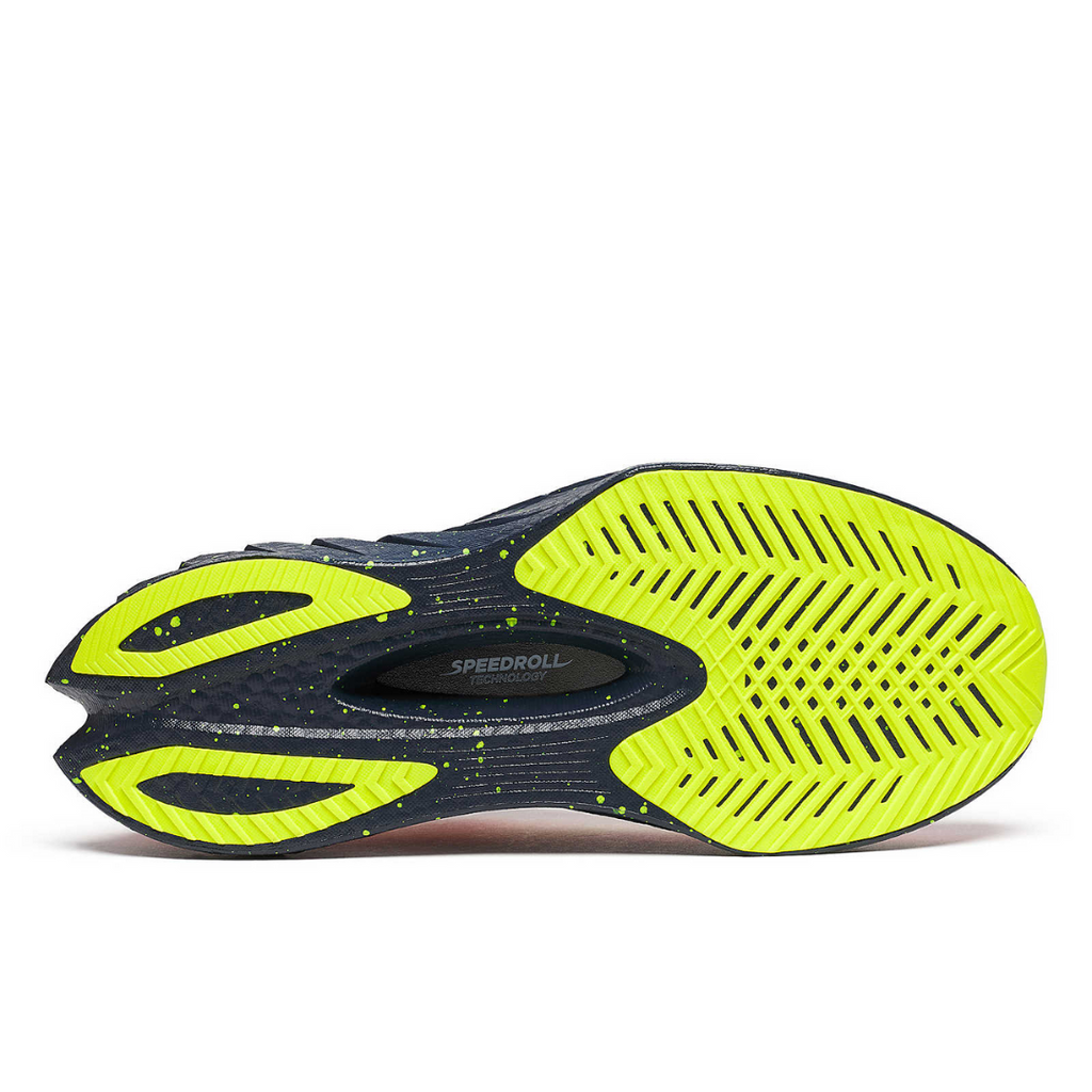 Saucony Men's Endorphin Pro 4 Road Running Shoes (Pepper/ Navy)