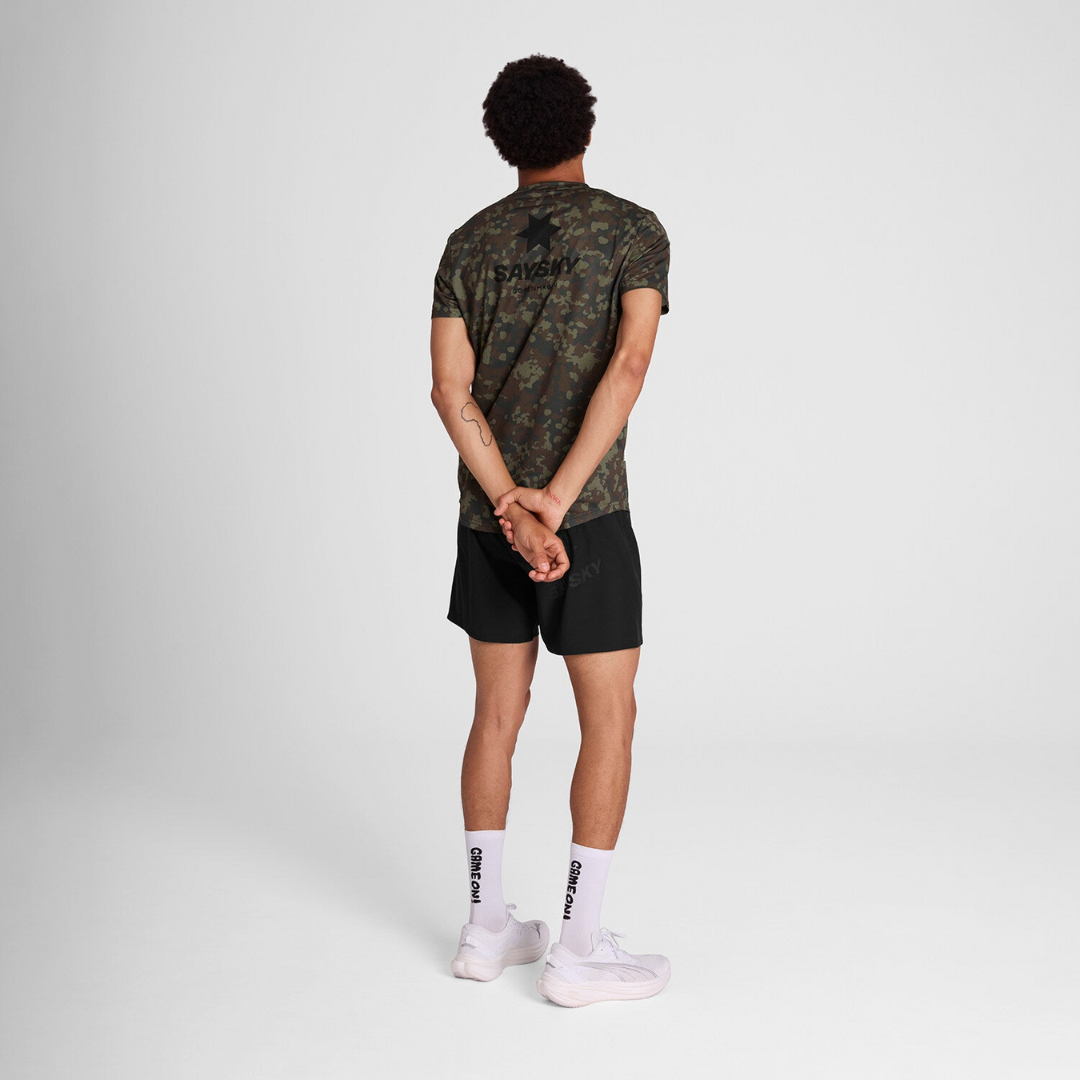 SAYSKY Men's Camo Combat T-shirt