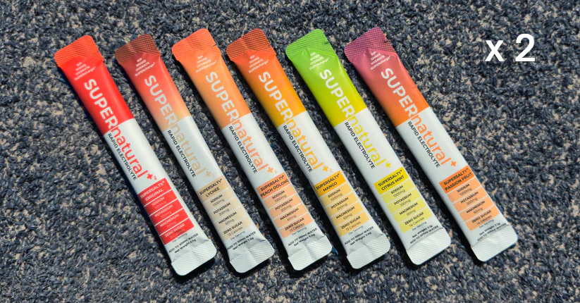 SUPERnatural SUPERsalty Electrolyte Sachet 12P (x2 Flavour)