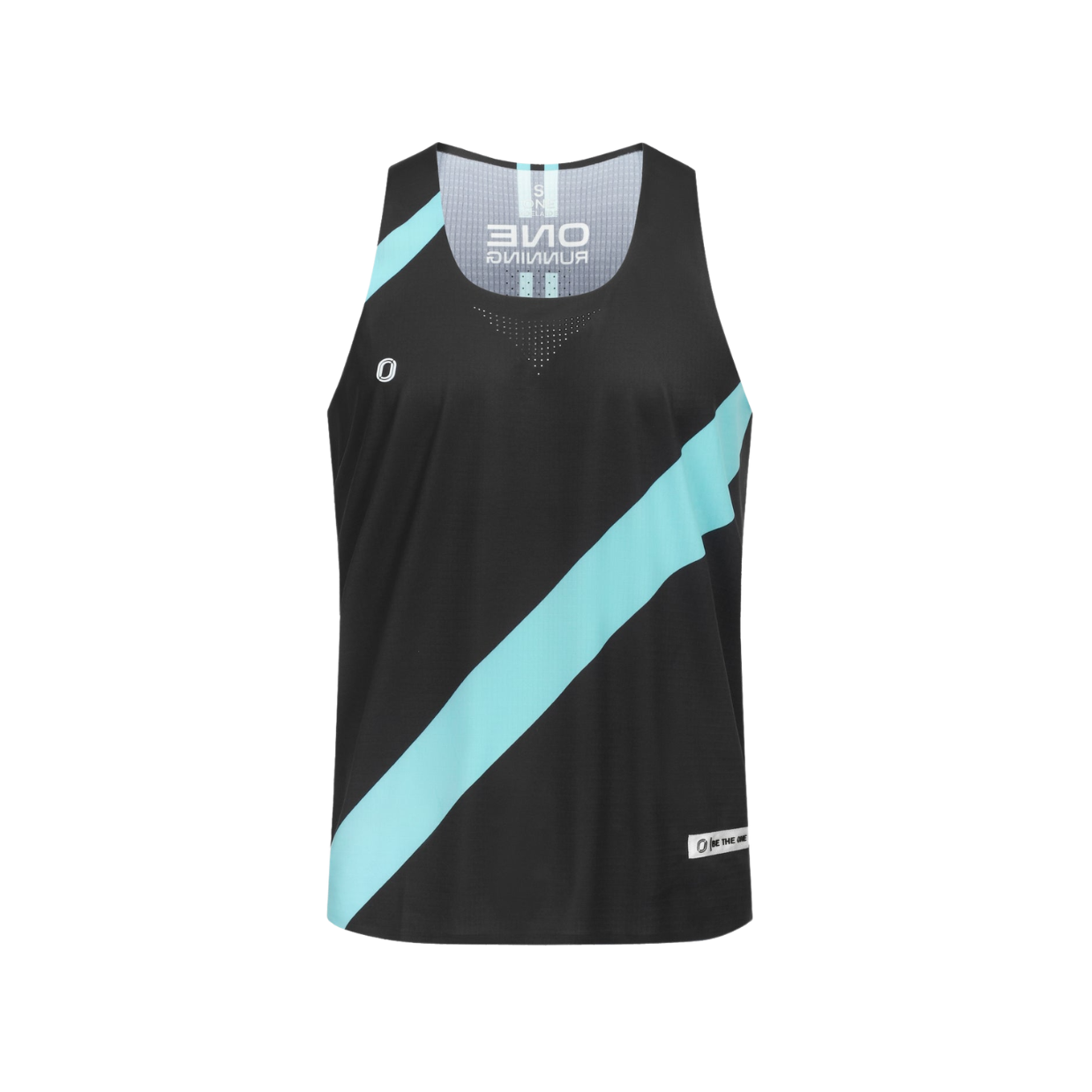 One Running Men's Victory Speed Tech Singlet - Slice