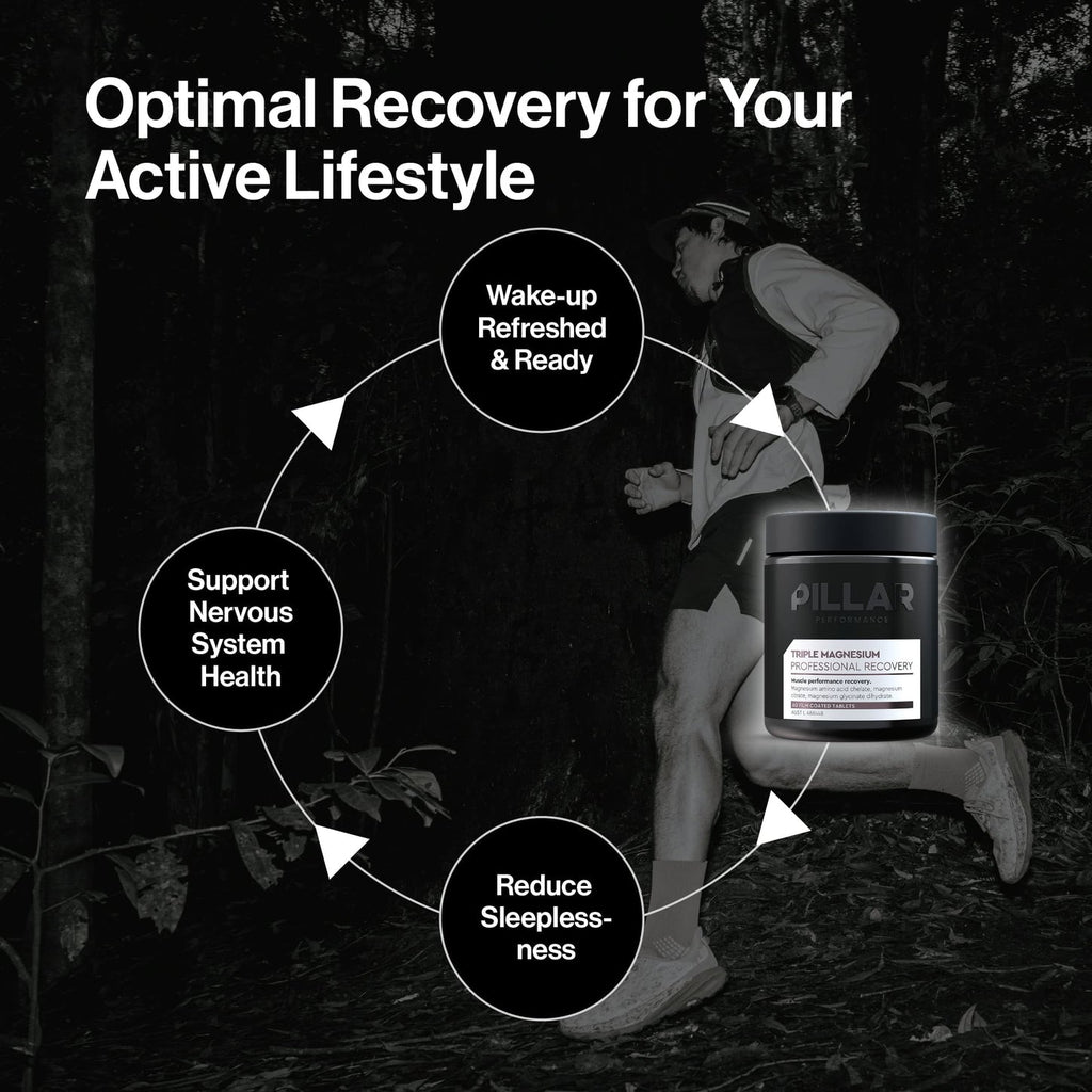 Pillar Triple Magnesium Professional Recovery Tablet