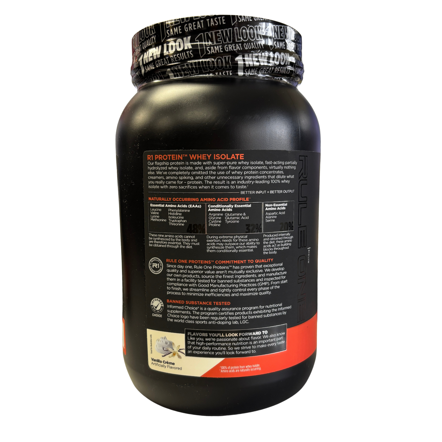 R1 Protein Whey Isolate (30 Servings)