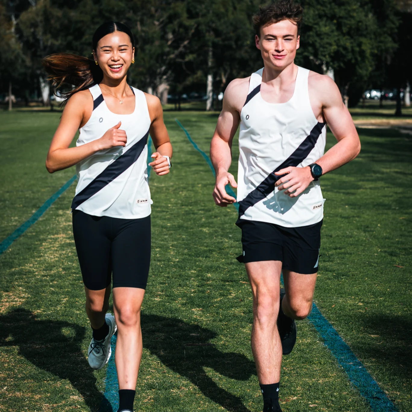 One Running Women's Victory Speed Tech Singlet Eclipse