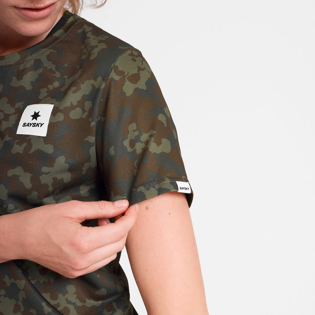 SAYSKY Women's Camo Combat T-shirt