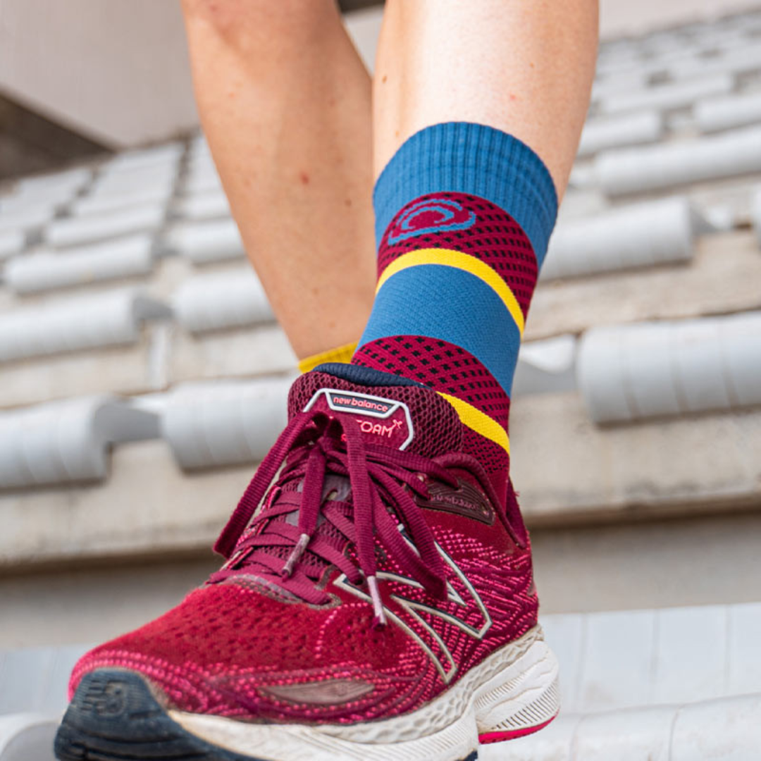 BV Sport Socquette Light Run "Haute" Socks (IBIZA)