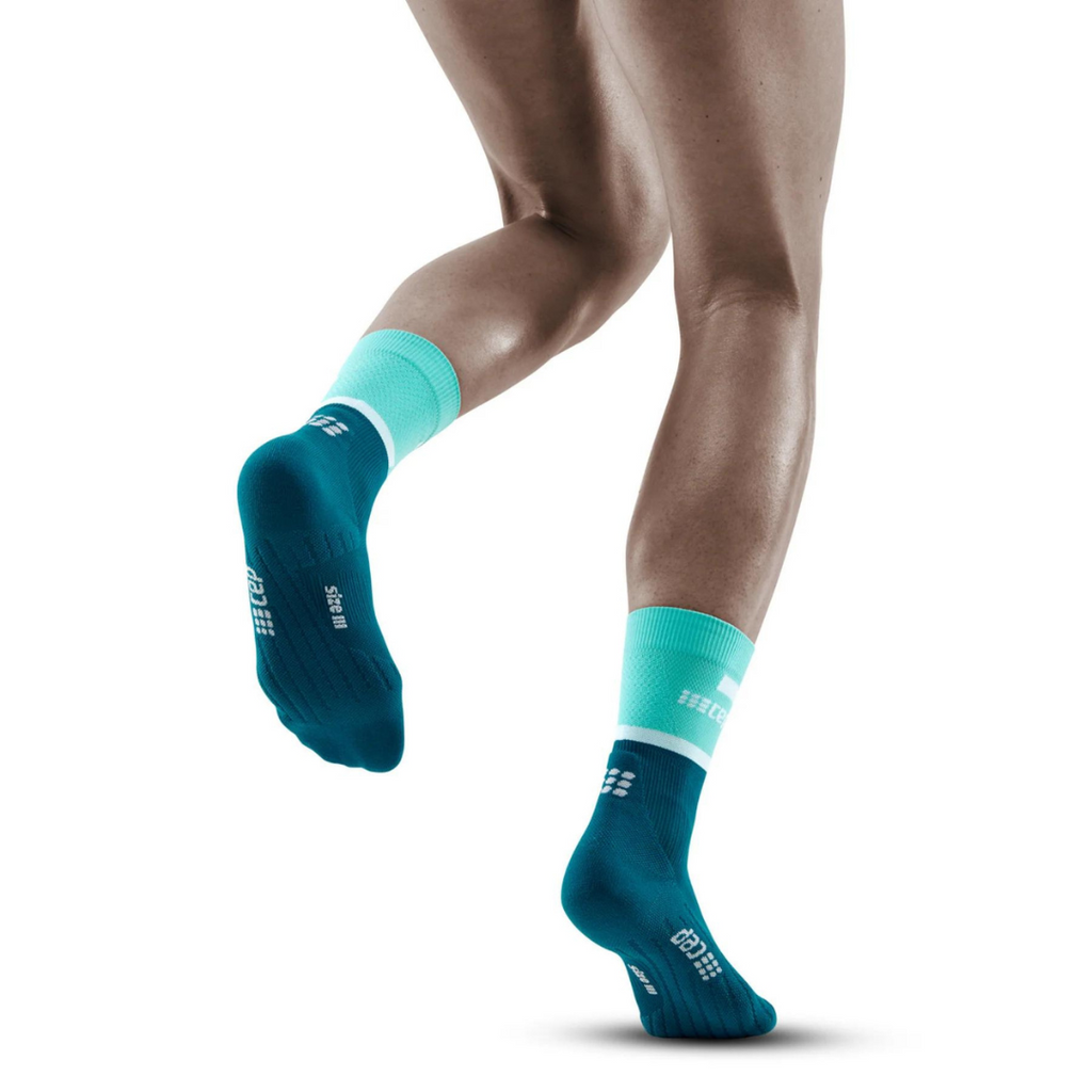 CEP Men's The Run Compression Socks Mid Cut v4