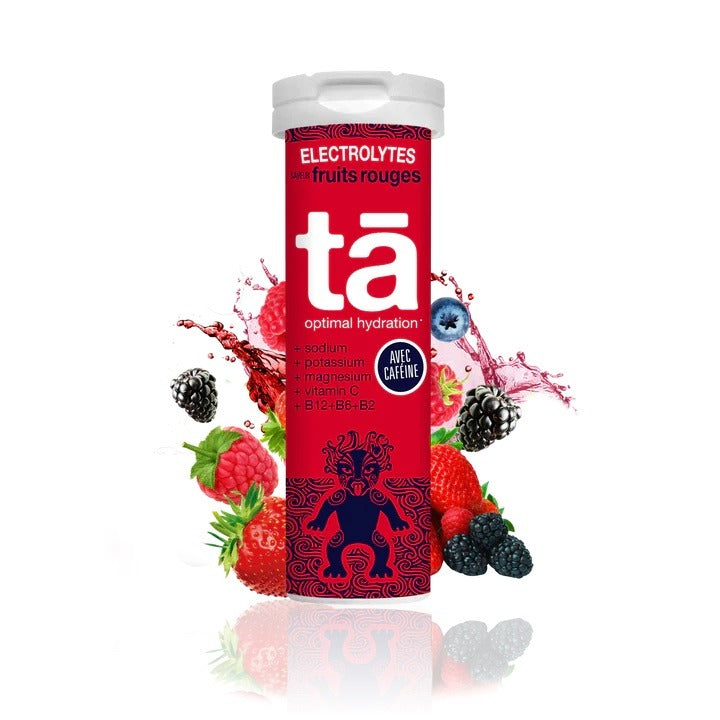 TA Electrolytes Hydration Tabs (Fruits Rouges Caffeine)