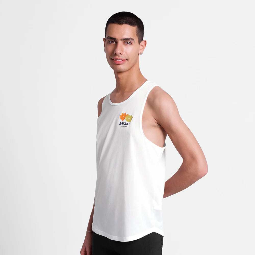 SAYSKY Men's Flower Combat Singlet
