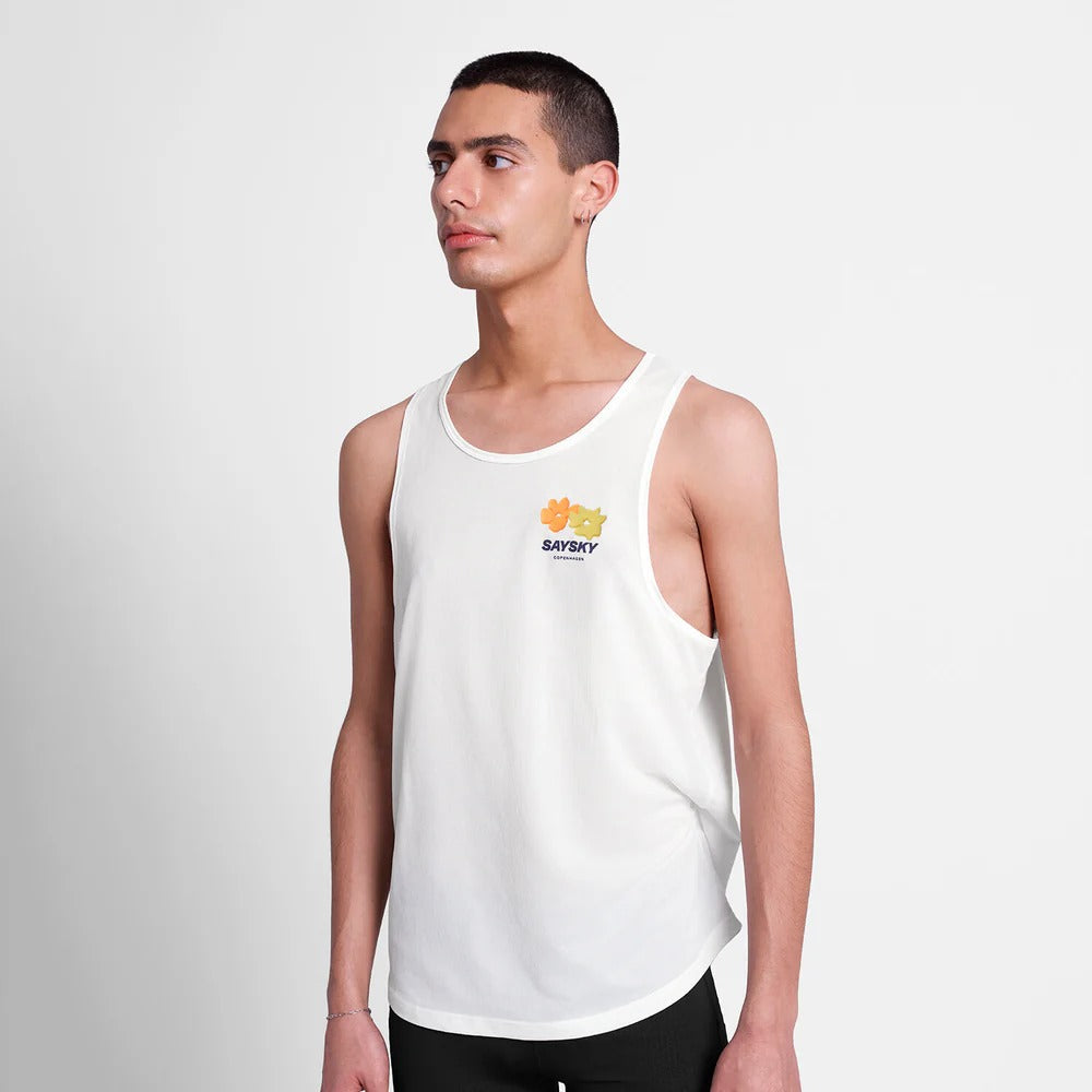 SAYSKY Men's Flower Combat Singlet