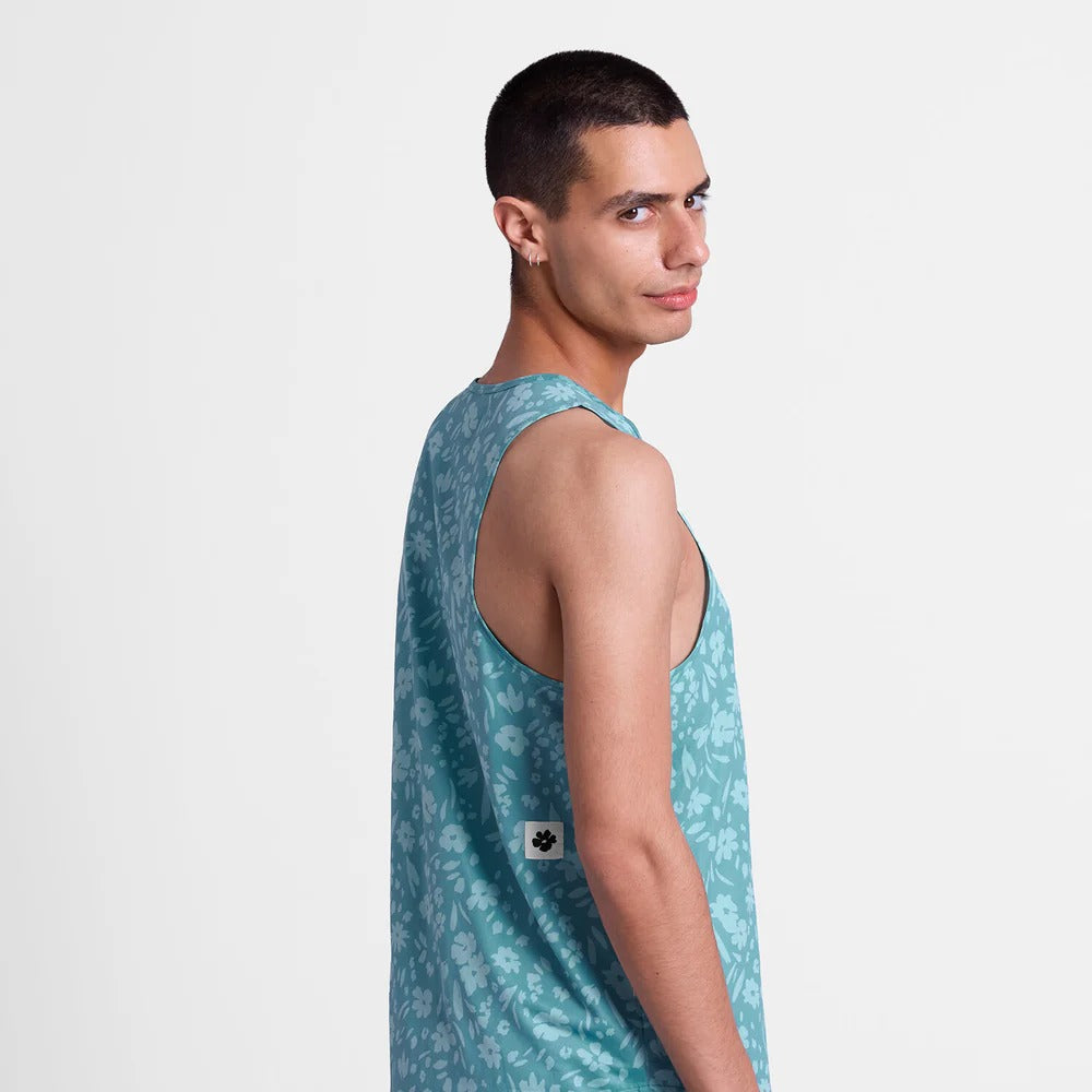 SAYSKY Men's Flower Combat Singlet