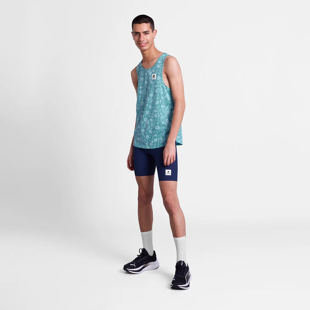 SAYSKY Men's Flower Combat Singlet