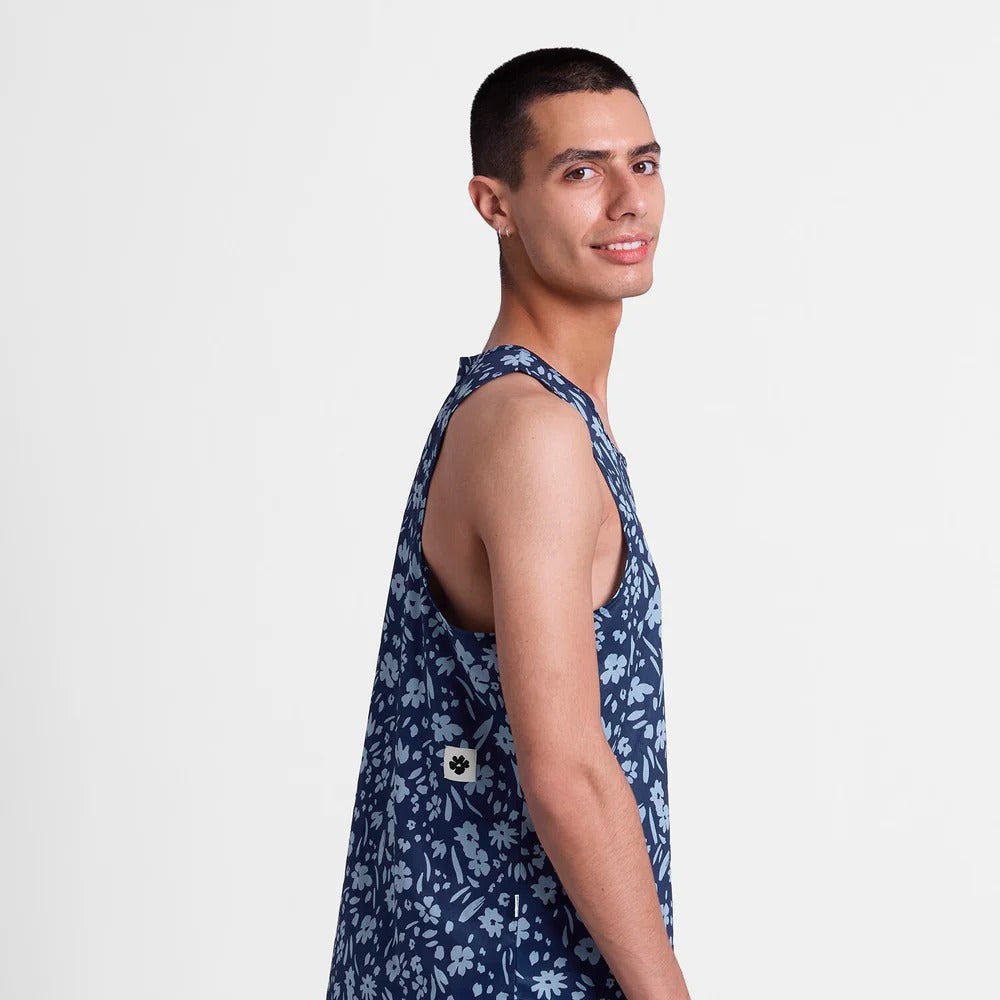 SAYSKY Men's Flower Combat Singlet