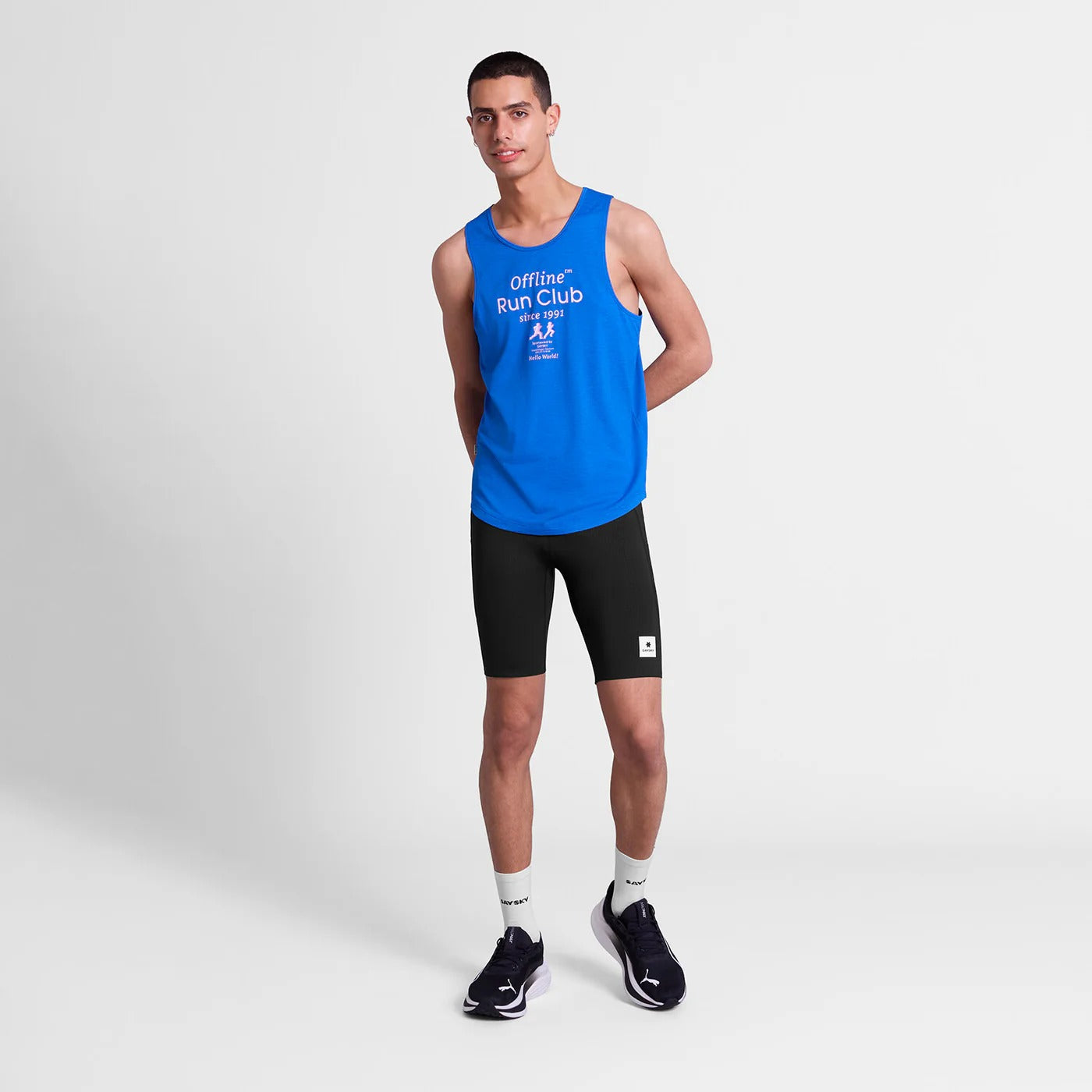 SAYSKY Men's Statement Combat Pro Singlet
