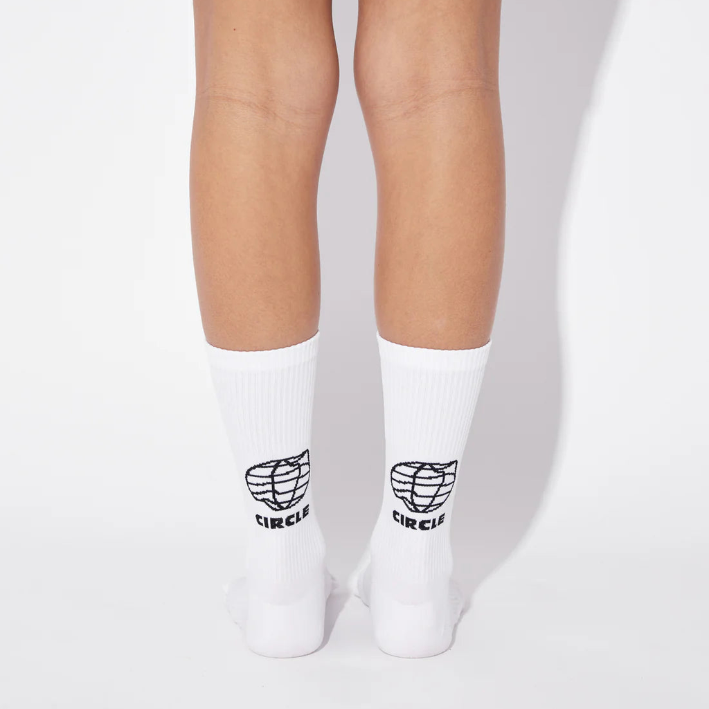 CIRCLE Speedy High Planet running socks