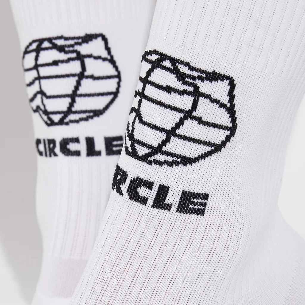 CIRCLE Speedy High Planet running socks