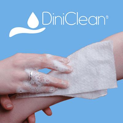 DiniClean Soaped Bathing Sponges 12