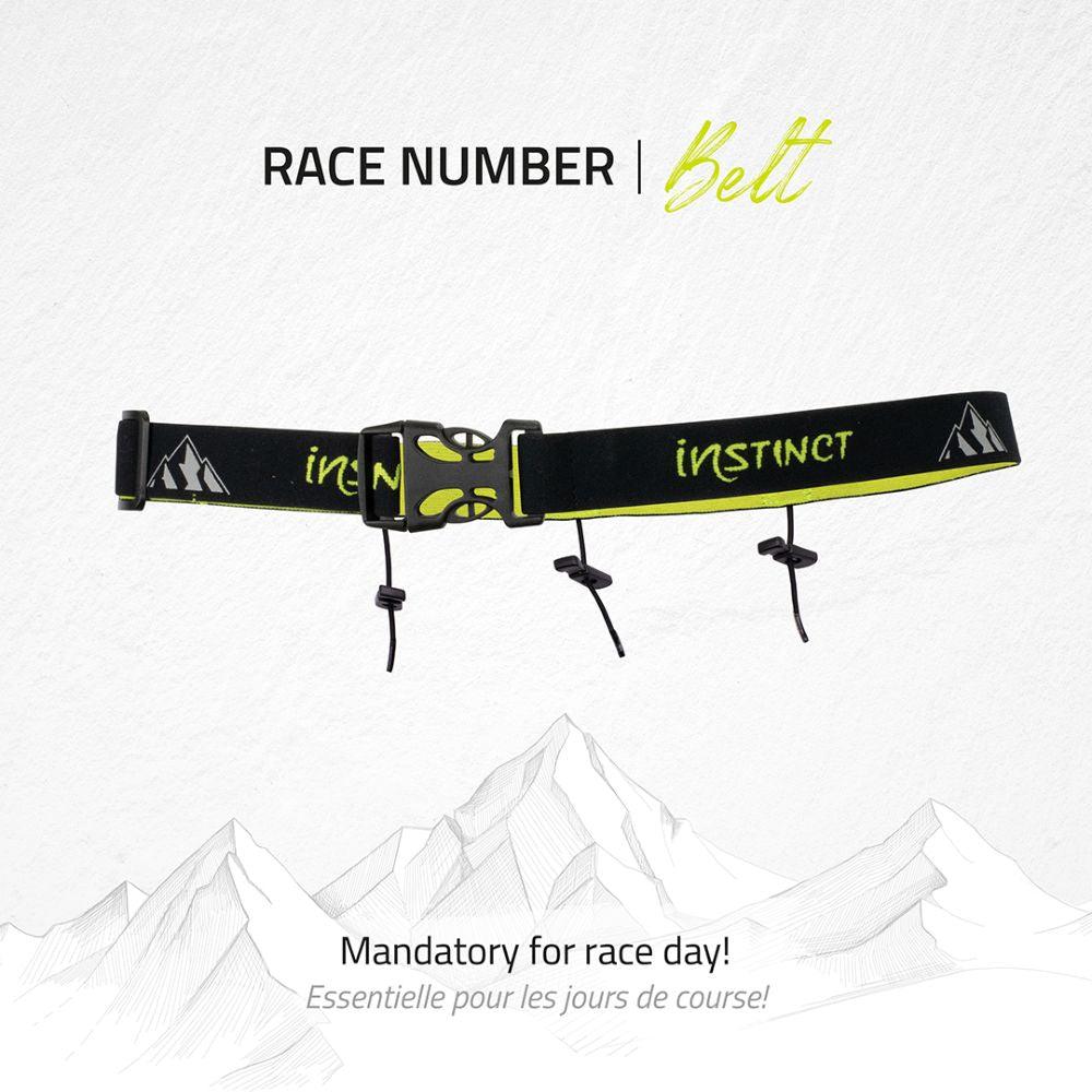 Instinct Race Number Belt