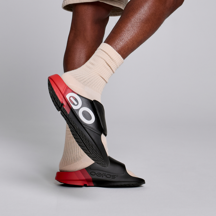 Oofos Unisex's OOahh Sport Flex Sandal (OF1553)