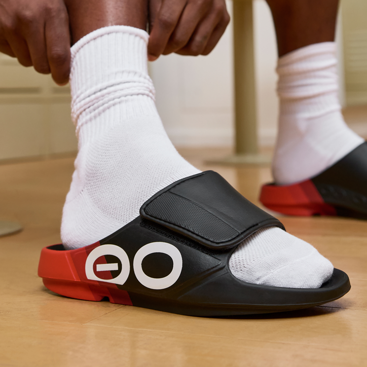 Oofos Unisex's OOahh Sport Flex Sandal (OF1553)