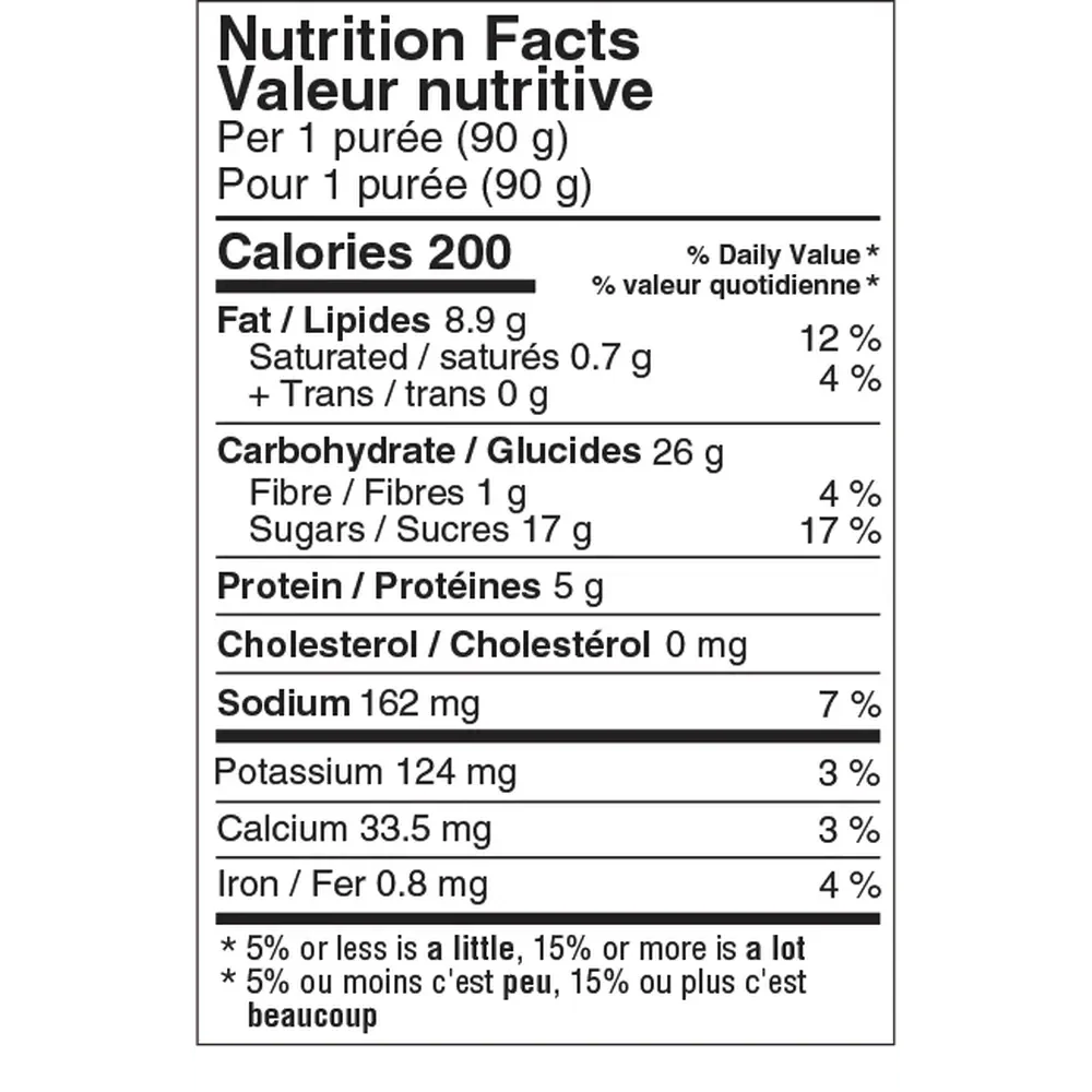 Naak Ultra Energy Puree 200 Calories (Apple)