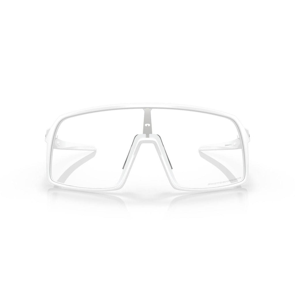Oakley Sutro (Low Bridge Fit) Matte White/Clear To Black Iridium Photochromic 0OO9406A-940634
