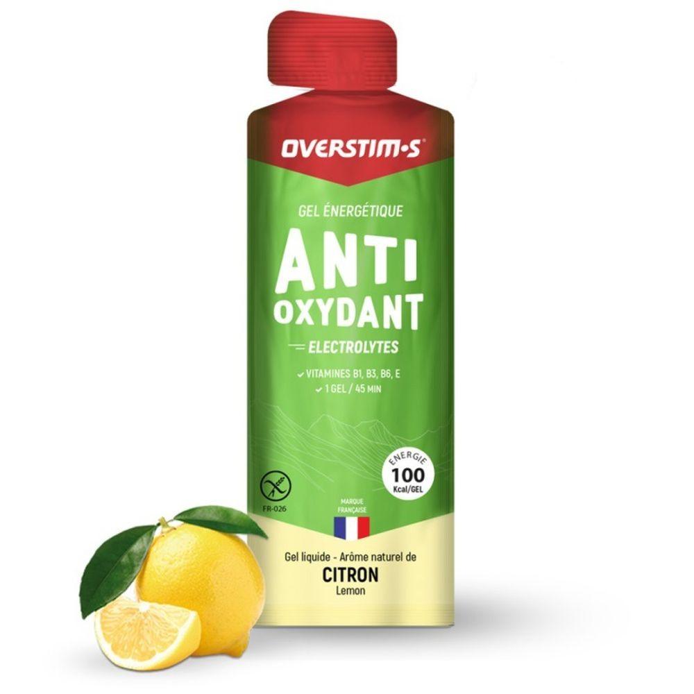 Overstims Antioxidant Liquid Energy Gel (Lemon) 3064S