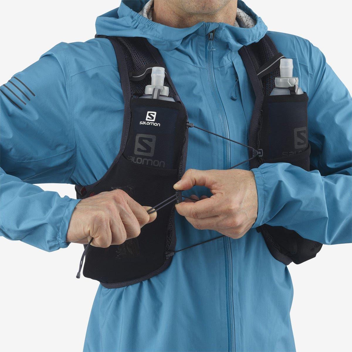 Salomon Unisex Active Skin 8 Running Vest w/ Flasks